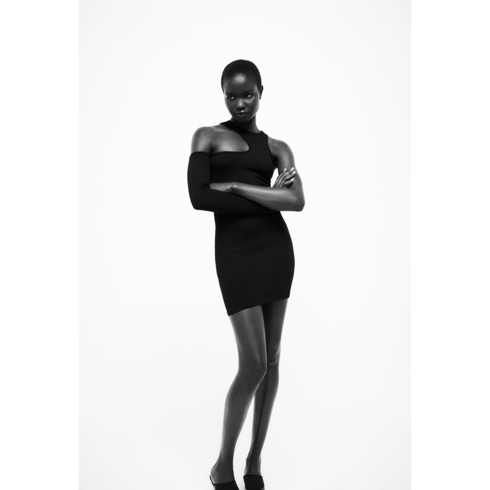 ZARA Seamless Cut-Out Dress